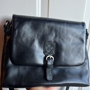 Patricia Nash Leather Flap Crossbody bag